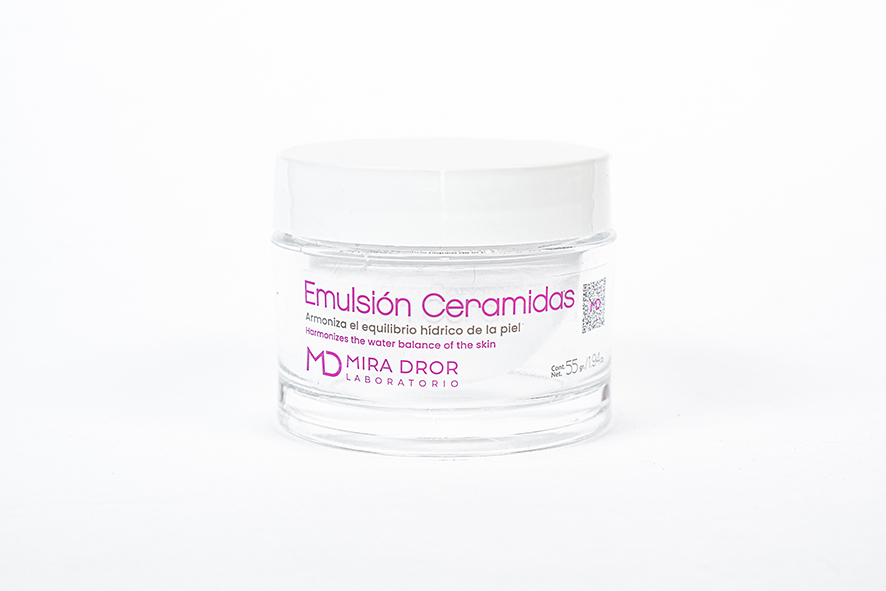 Emulsión con Ceramidas